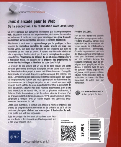 Jeux darcade pour le Web De la conception a la realisation avec JavaScript 2