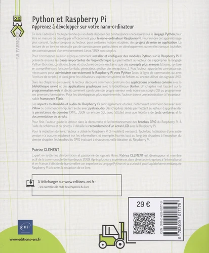 Python et Raspberry Pi Apprenez a developper sur votre nano ordinateur2