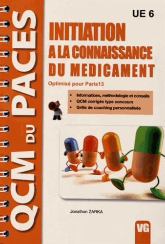 Initiation a la connaissance du medicament UE 6 Optimise pour Paris 13