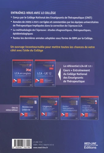 Lecture critique dun article medical 13 annees dannales en QRM de 2009 a 20212