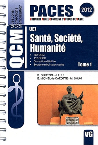 Sante societe humanite UE7 Tome 1
