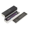 Stylo plume VECTOR Pte Moyenne Corps Violet Brillant Attribut Acier PARKER