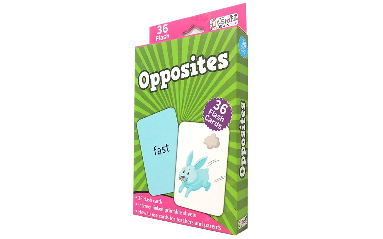 opposites flash cards ourkids b jain publishers pvt ltd