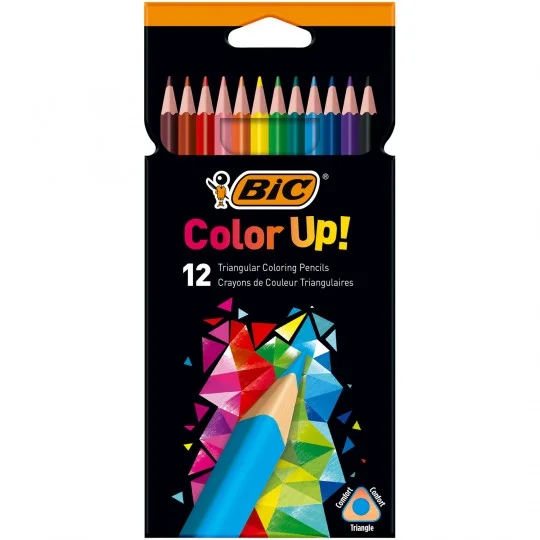 Etui de 12 crayons de couleur COLOR UP