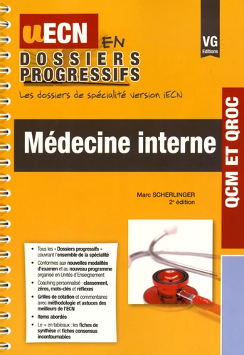 UECN DOSSIERS PROGRESSIFS MÉDECINE INTERNE 2e EDITION