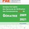 annales pae geriatrie 2009 2021