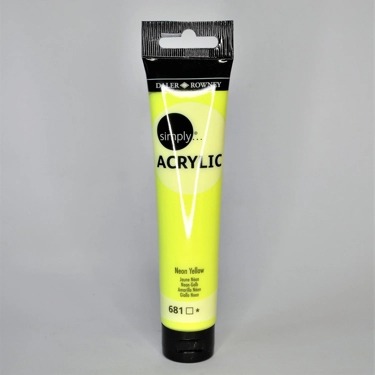 farba simply 75 ml neon yellow