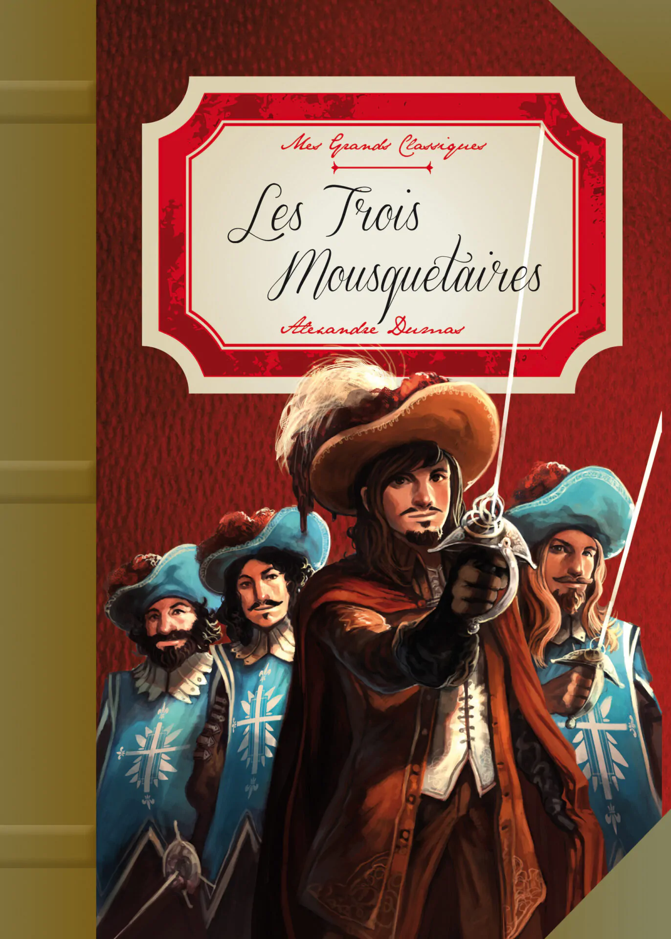 COUV les trois mousquetaire dos