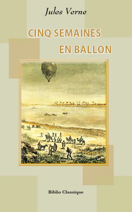 Cinq semaines en ballon Couv