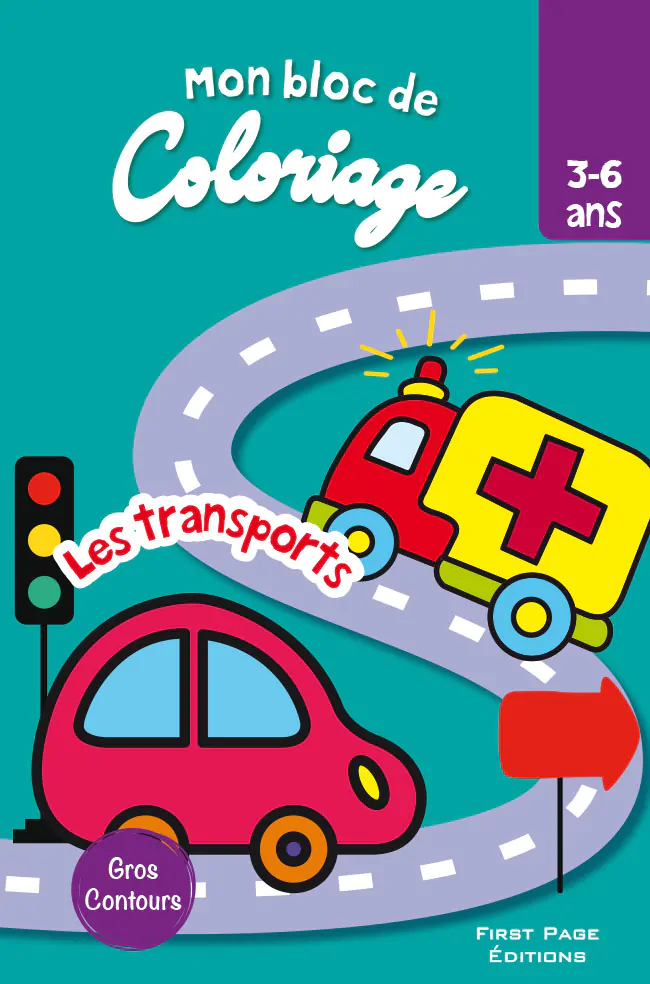 Mon Bloc coloriage Transports