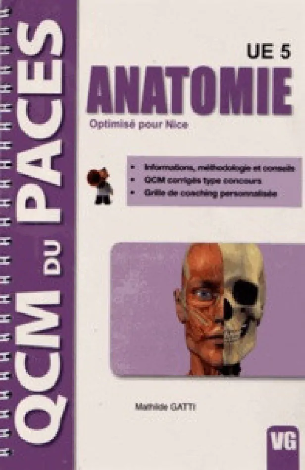 qcm paces ue5 anatomie optimise pour nice