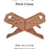 PORTE CORAN Acajou 24x115 1