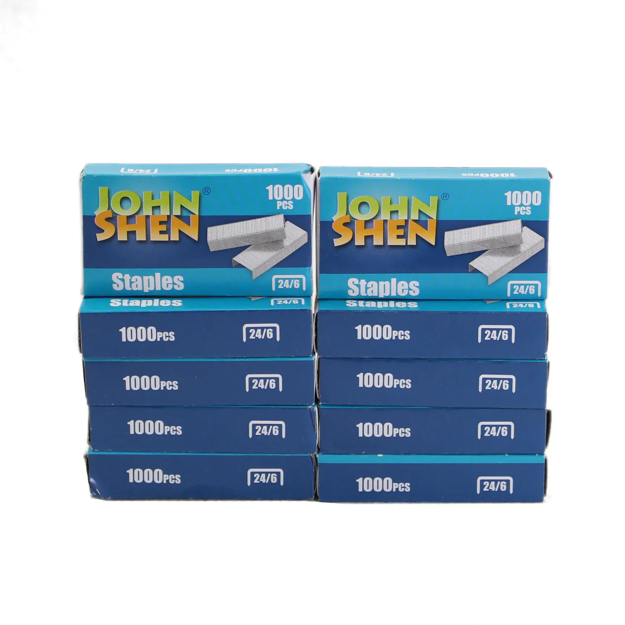 AGRAFES 24/6 JOHN SHEN 1000/PCS