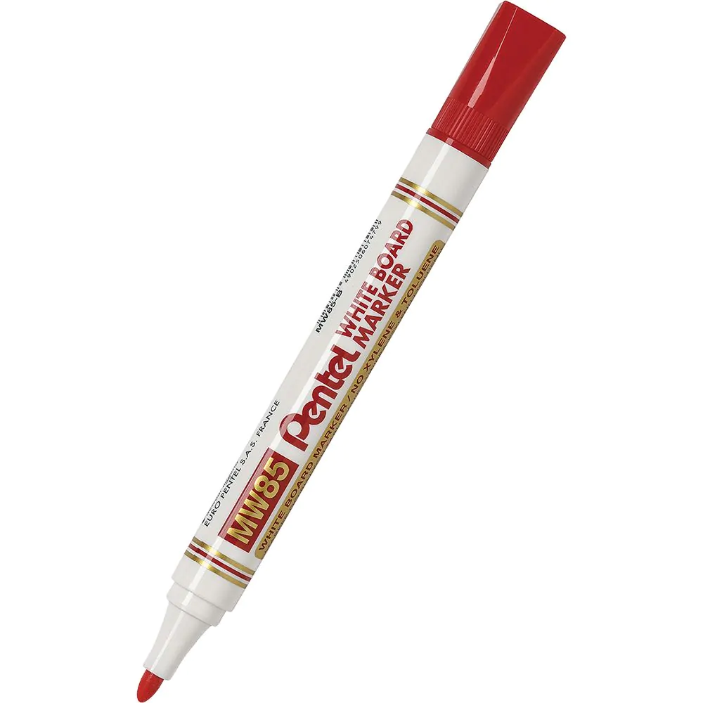 Pentel Marqueur Tableau blanc Pointe ogive Rouge