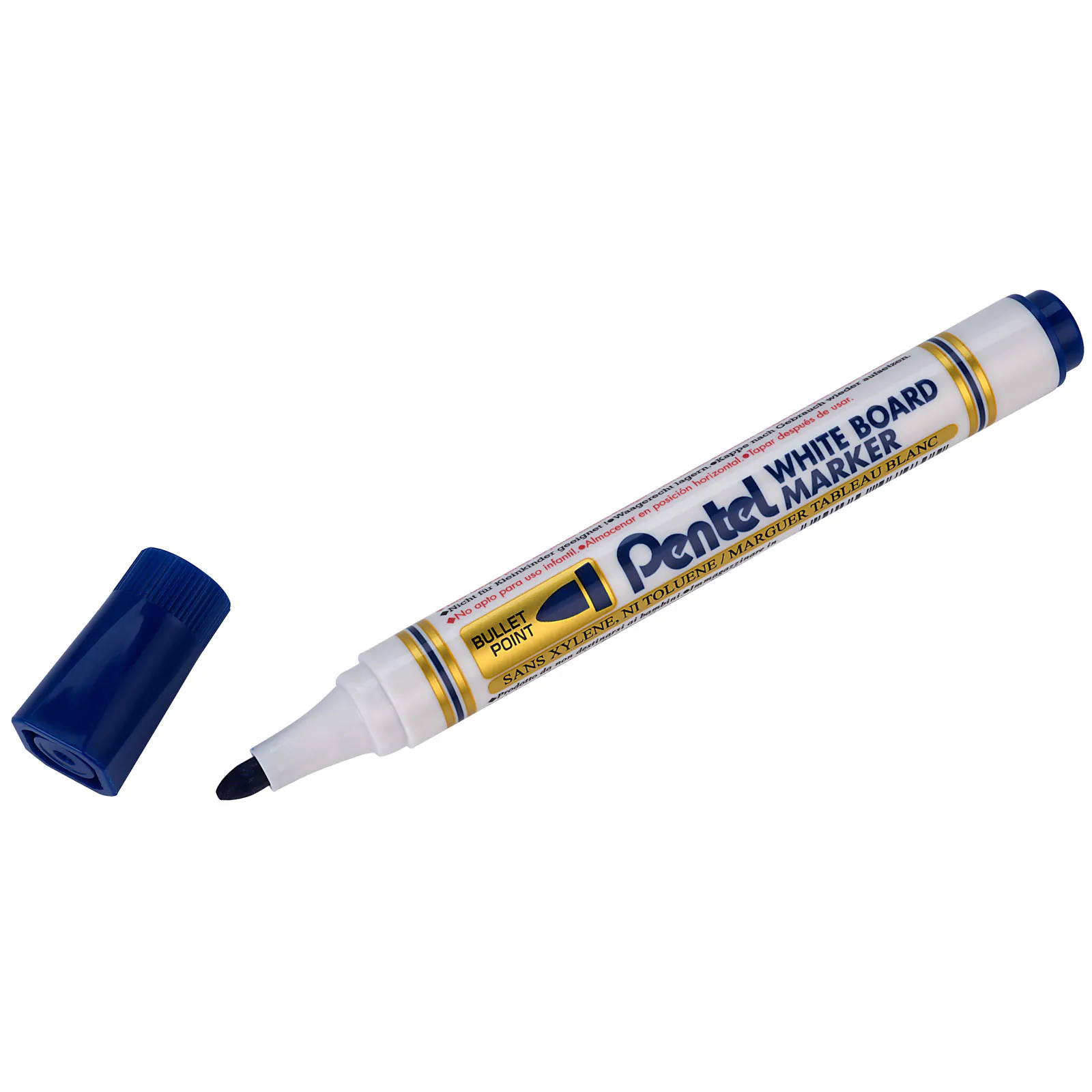 Pentel Marqueur Tableau blanc Pointe ogive Bleu