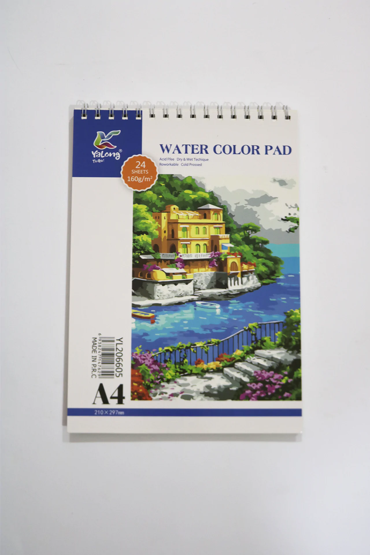 Bloc dessin A4 spirale sketchpad 160g