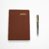 NOTE BOOK A5 marron STYLO BOITE REF YL25 162H 1