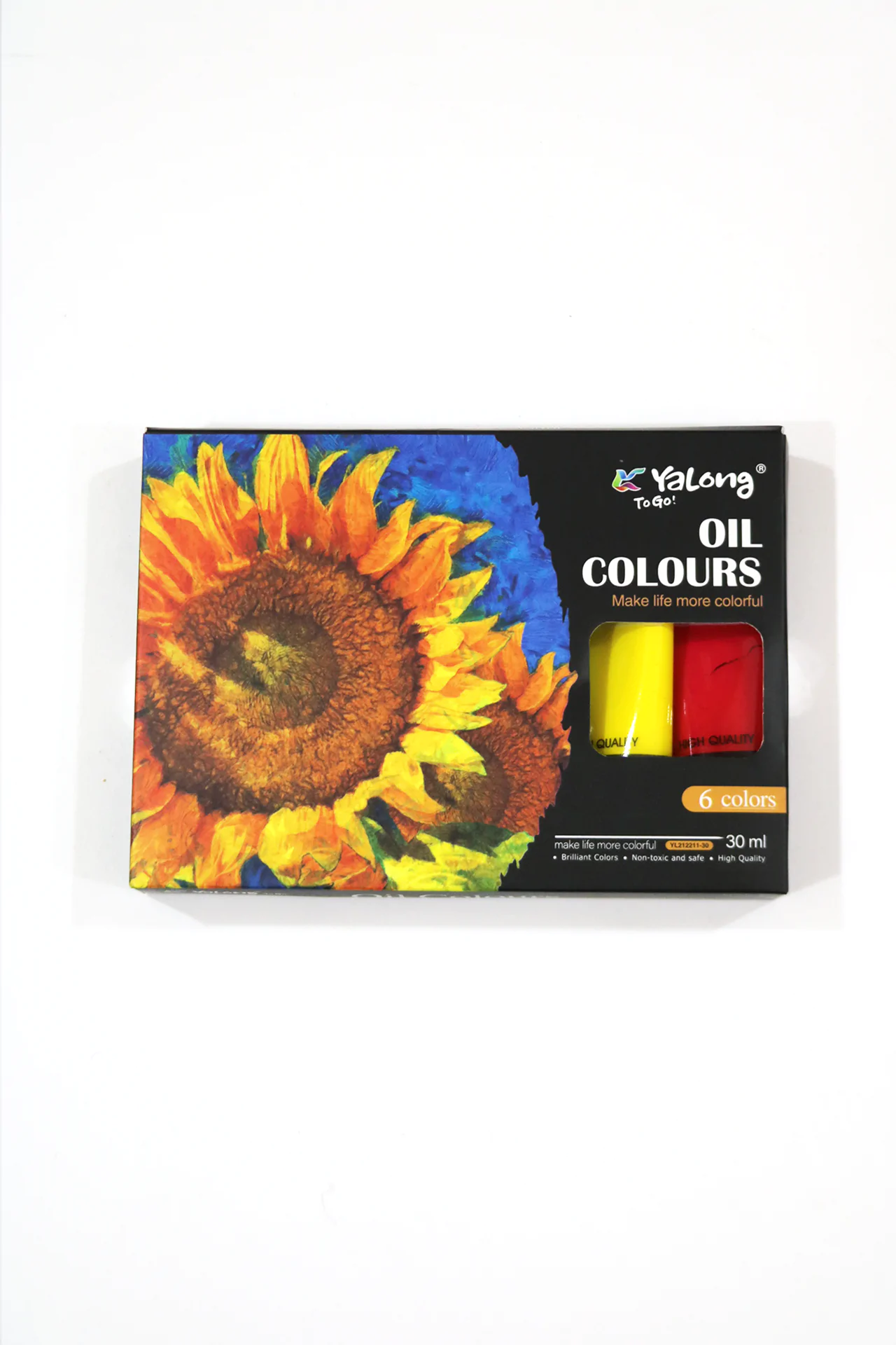 PEINTURE OIL COLOURS 6 TUBES 30 ML YL212211 30 YALONG