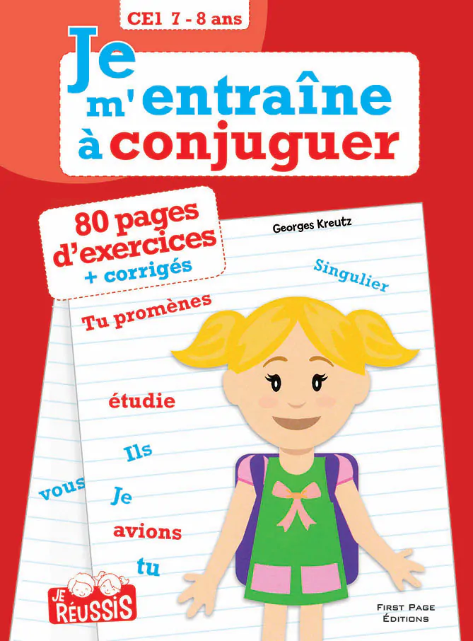 Je m entraine Conj CE1 COVER