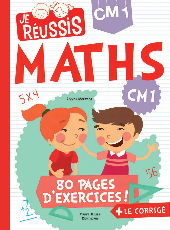 Maths CM1 COUV