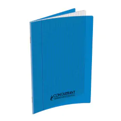 cahier pp bleu 17x22 140p seyes 90g piqure 1