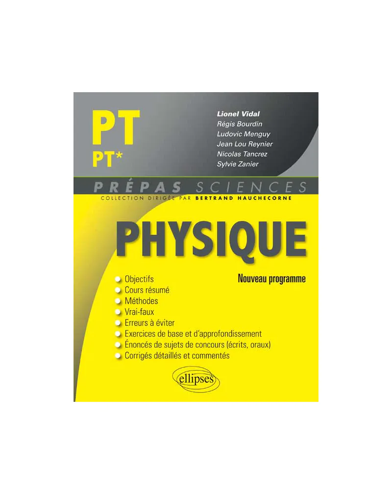 physique pt pt nouveau programme 2014